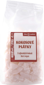 Bio kokos plátky 150g Bio nebio